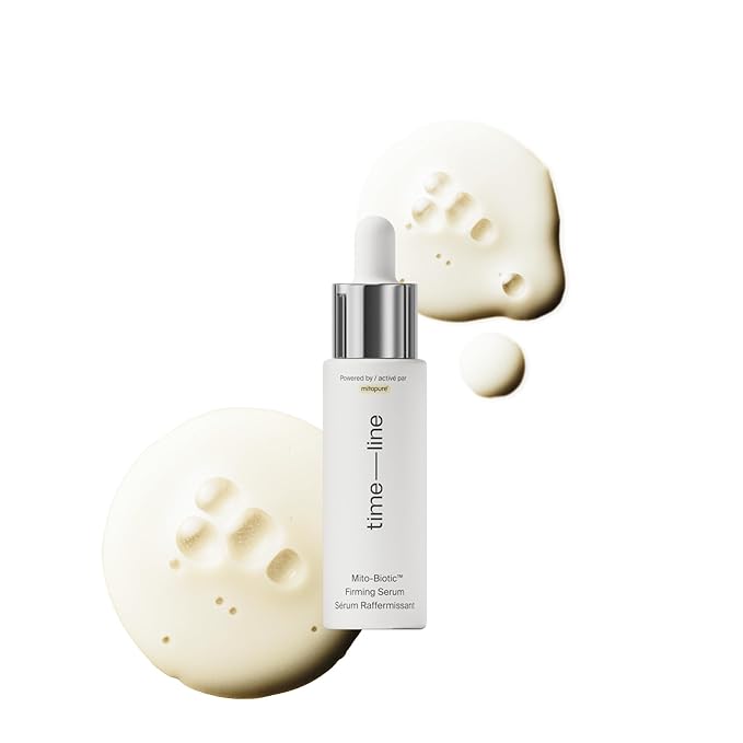 Timeline Mito-Biotic™ Travel Size Firming Serum Anti-Aging Treatment With Antioxidants - Lifting, Brightening, Hydrating & Wrinkle Reducing For All Skin Types - .51 Fl Oz