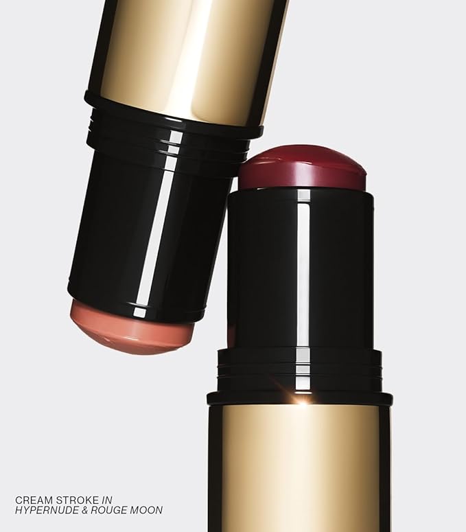 MAKE Beauty Cream Stroke Cream Blush Stick for Cheeks - Vibrant, Natural Soft Matte Finish - Shade Major Mauve, Earthy Mauve Blush Makeup