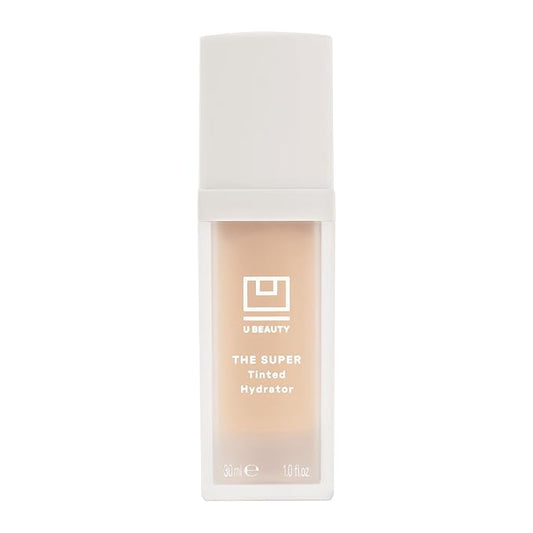 U Beauty The Super Tinted Hydrator Hyaluronic Acid Moisturizing Cream - Mega-Dose Skin Hydrator for Supple, Smooth, and Softer-Looking Skin For Up To 48 Hours - Shade 1-1.0 oz