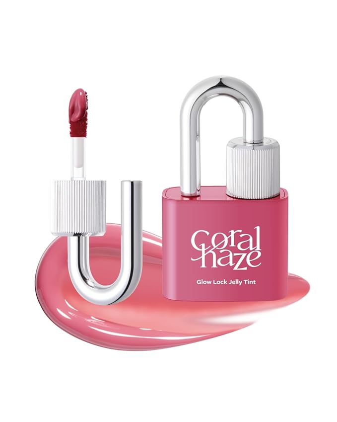 Glow Lock Jelly Tint 105 Harmony, Hydrating Water Glow Lip Stain, Non-Sticky Juicy Gloss, Long Lasting Glass Shine & Dewy Finish, Lightweight Moisturizing Lip Care, Korean Makeup