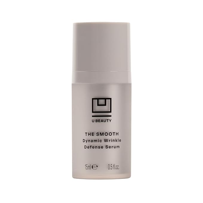 U Beauty The SMOOTH Dynamic Wrinkle Defense Serum - Multi-Peptide Complex, Copper Peptides, Retinol, Centella Exosomes, Vegan Silk Protein for Visible Wrinkle Reduction, Firming & Hydration, 15ml