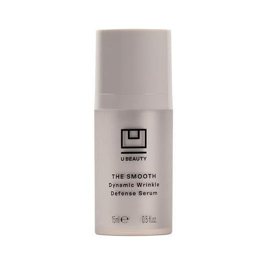 U Beauty The SMOOTH Dynamic Wrinkle Defense Serum - Multi-Peptide Complex, Copper Peptides, Retinol, Centella Exosomes, Vegan Silk Protein for Visible Wrinkle Reduction, Firming & Hydration, 15ml