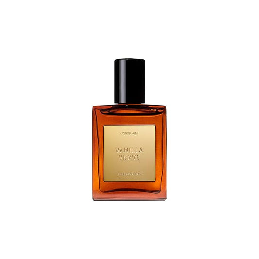 CYKLAR Perfume Oil Roll-On. Travel-Friendly Vanilla Verve Fragrance with Vanilla, Bergamot, and Amber Notes. Long-Lasting Essential Oil Parfum for Women and Men. 0.5 Fl Oz Scented Rollerball Bottle