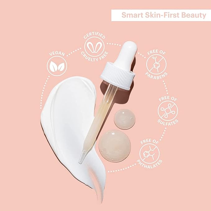 Glo Skin Beauty Hydra-Bright AHA Hydrator, Travel Size - Lightweight, Illuminating Treatment Moisturizer Targets a Brighter, Smoother Complexion (0.75 Fl Oz)