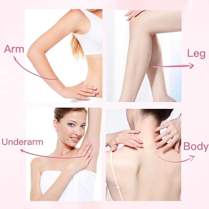 Wax Strips for Hair Removal - 80PCS Body Waxing Strips Patches with 20 Bags Calming Oil Wipes Honey Depilatory Patch at Home Easy Hair Removal for Men, Women, Face, Body