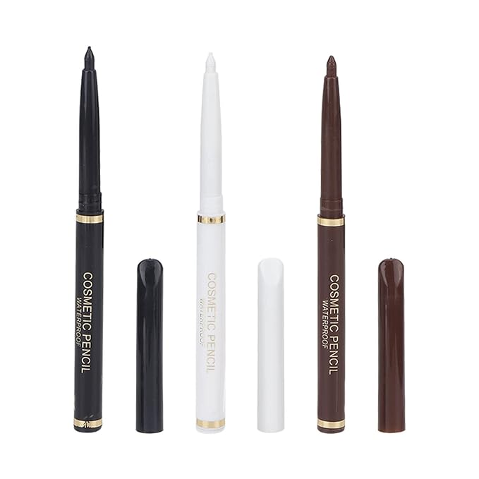 Beard Pencil Filler Kit water proof Long Lasting Beard Styling Pencil Set with Guide Template for Men Facial Hair Grooming 3PCS Beard Pen 1PC Template