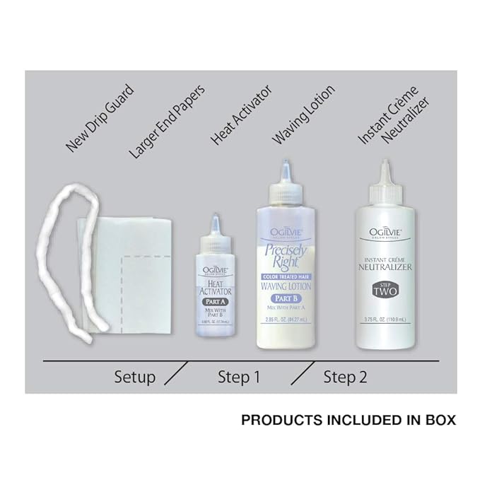 Ogilvie Salon Styles Professional Conditioning Perm for Color Treated, Thin or Delicate Hair (Pack of 2)