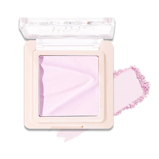 Contour & Highlighter Palette - Nude Pink Beige White Clear Natural Brightening, Non-Cakey Satin Finish for Flawless Sculpting (04# Milk Pink)