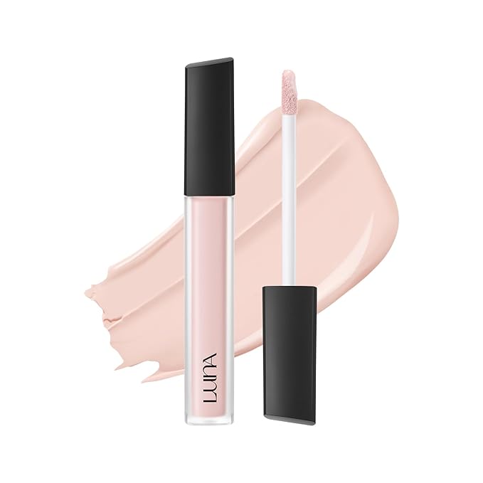 [NEW] AEKYUNGLUNA Long Lasting Tip Concealer Brightener | Moisturizing Liquid Type | Full Coverage for Dark Circles, Fine Lines & Redness | Korean Makeup, 0.22 oz