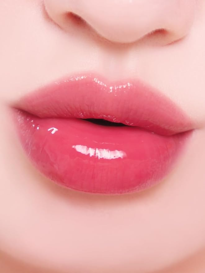 Unseen Mirror Lip Tint, High-Gloss, Non-Sticky, Long-Lasting Stain, Blendable, Clear Shades 3.5g, Holiday Stocking Stuffer (Named, 0.12 oz)