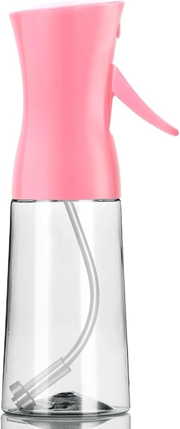 Apidgrowth Spray Bottle,Fine Mist Spray for Hair,Ultra-Fine Continuous Spray Bottle for Skincare,Plant Care,Pet Grooming,Cleaning, Refillable Spray Container,Christmas Gift (1Pcs Light Pink 6.8oz)