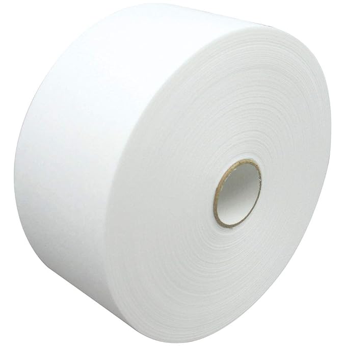 ForPro Non-Woven Epilating Roll for Body and Facial Hair Removal, Tear-Resistant, Lint-Free, 3” x 100 Yards, White