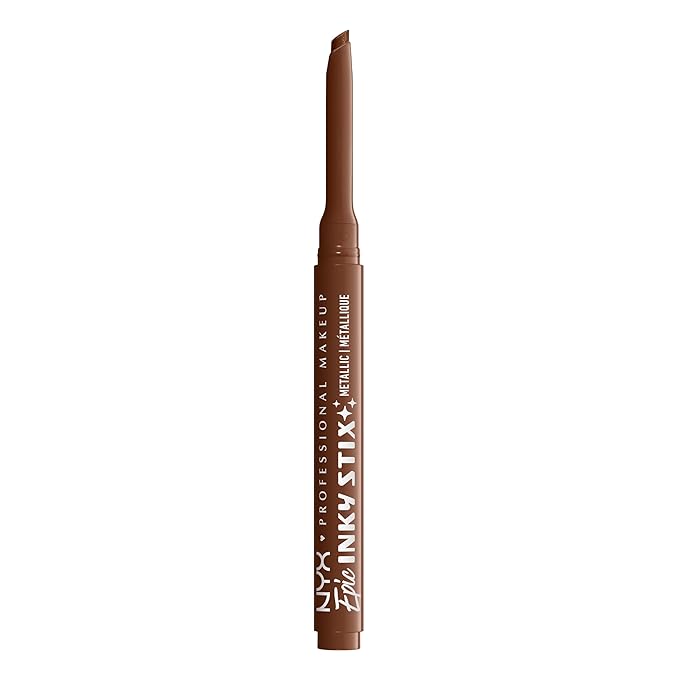 NYX PROFESSIONAL MAKEUP Epic Inky Stix Eyeliner, Mechanical Cream Gel Eyeliner, Waterproof Formula With Up To 24HR Wear - 03 Kinetic Copper (Metallic Rich Brown)