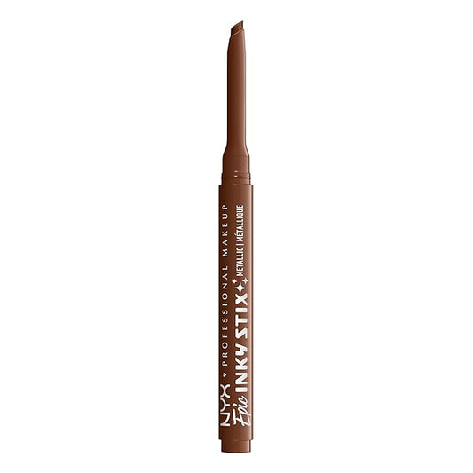 NYX PROFESSIONAL MAKEUP Epic Inky Stix Eyeliner, Mechanical Cream Gel Eyeliner, Waterproof Formula With Up To 24HR Wear - 03 Kinetic Copper (Metallic Rich Brown)