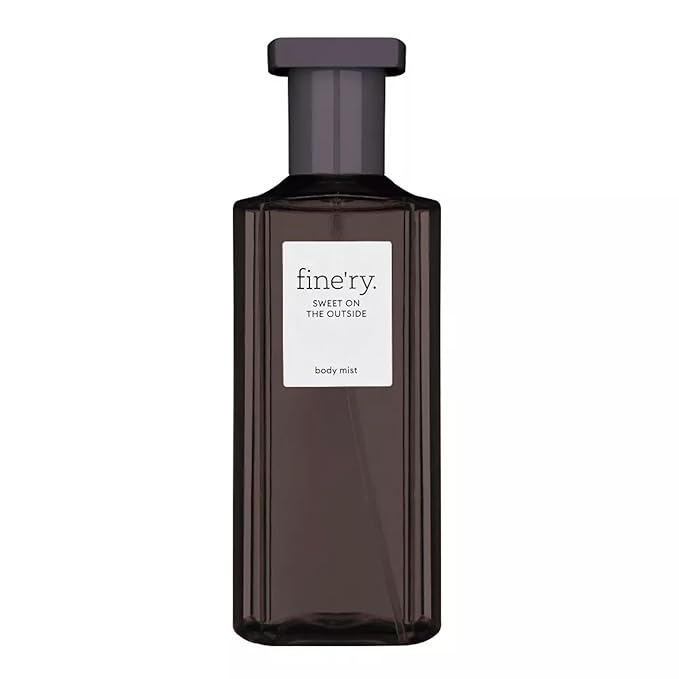 Fine'ry Sweet on the Outside Vanilla Hair + Body Fragrance Fine Mist Spray | Warm Gourmand Scent with Madagascar Vanilla & Cacao Woods, Vegan & Cruelty-Free, Long-Lasting | Gift for Her (5 Fl Oz)