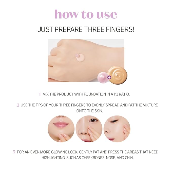 ETUDE Nymph Aura Volumer (0.81Fl Oz) | Face Primer, Korean makeup, Hydrating Radiant Cream, Restoring, Glow & Shiny Makeup Base, Smooth & Flawless Skin, Natural Finish, Kbeauty