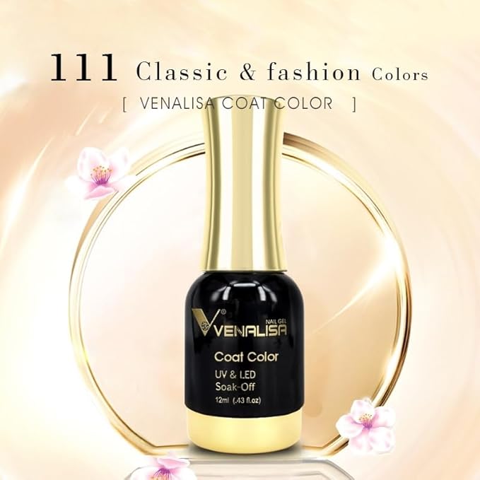 VENALISA Ivory White Gel Nail Polish 1 Pcs 12ml Gel Polish Soak Off UV Salon Manicure DIY at Home Nail Art For Girls Women