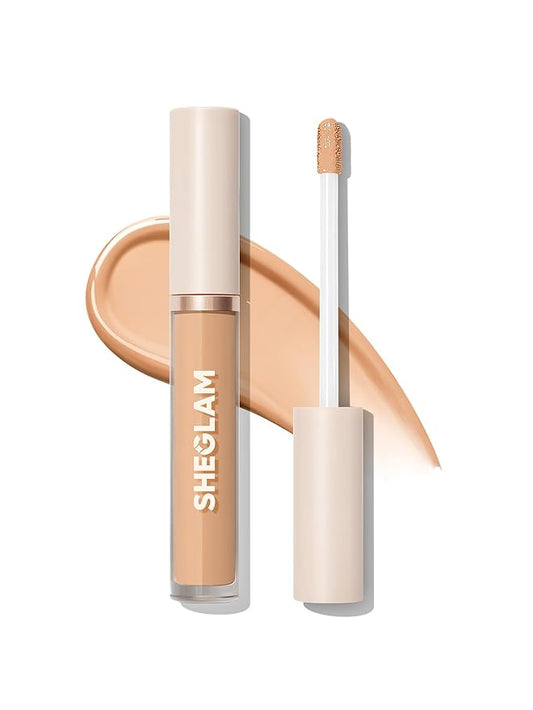 SHEGLAM 12HR Full Coverage Concealer Matte Finish Concealer Stick for Under Eye and Dark Circles - Warm Vanilla