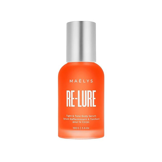 MAËLYS RE-LURE Tight & Tone Body Serum - Helps Reduce the Look of Cellulite - Skin Tightening with Hyaluronic Acid - Firming for Stomach, Thighs & Arms - Lightweight Body Firming Serum (3.5 Fl Oz)