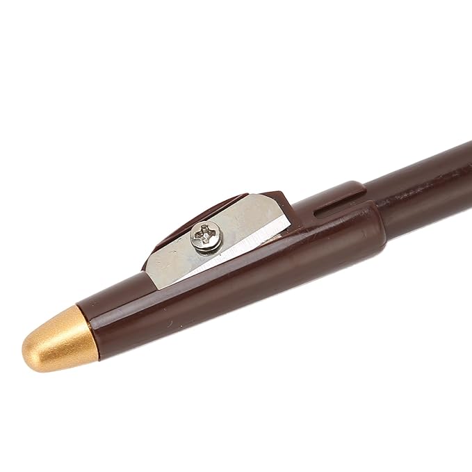 Beard Pencil Filler - Professional Beard Care Kit with Shaping Tool for Styling and Liner (Dark Brown)