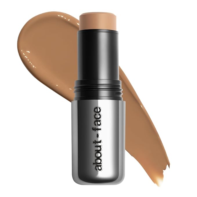 about-face Beach Freak Bronzer Stick Tan Lines– Ultra-Creamy, Vegan Bronzer & Contour Stick with Skincare Benefits – Dewy Finish – Hydrating Formula with Daikon Seed Extract – Fair