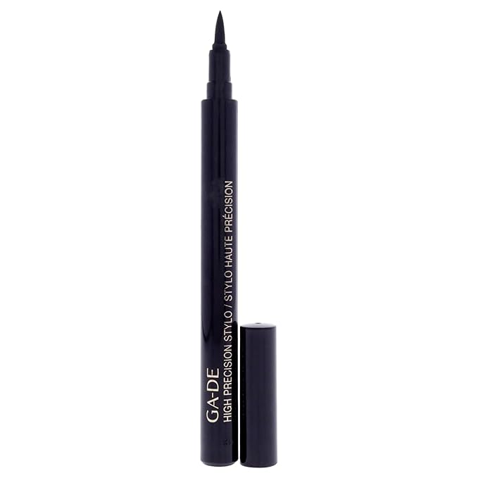 GA-DE High Precision Eye Liner Stylo Intense - Long-lasting Liquid Eyeliner - Ideal for Cat Eye Look - Waterproof and Smudge Proof - Black - 0.057 oz