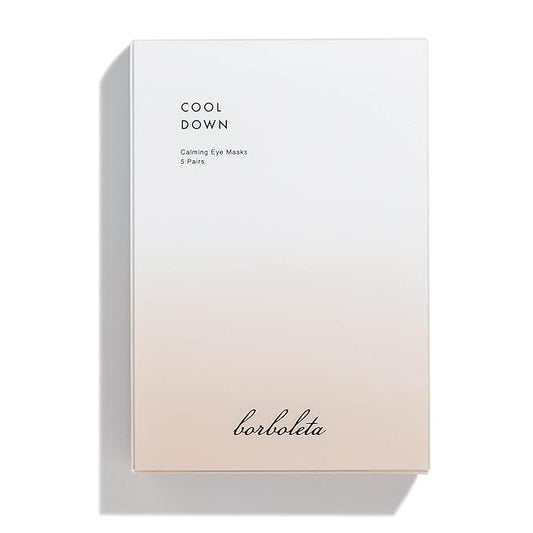 Borboleta Cooldown Calming Under Eye Masks - Under Eye Hydrating Patches for Puffy Eyes and Dark Circles (5)