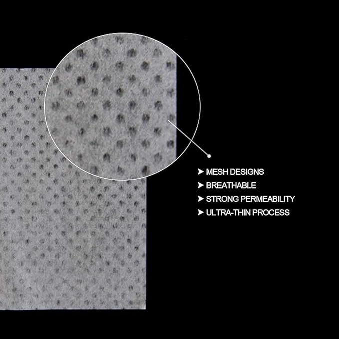 Breathable Permanent Hair Perming Kit - Perming Solution with Mesh Papers for Home Hair Perms