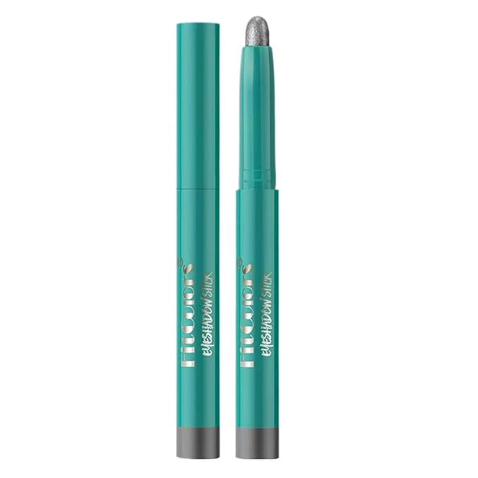 Eyeshadow Stick，eyeshadow pencil，Creamy Twist Up Pencil for Sensitive Eyes, Vegan & Non Toxic | Crease Proof, Long Lasting Makeup (Travel Size, Matte/Shimmer) Grey black # 05