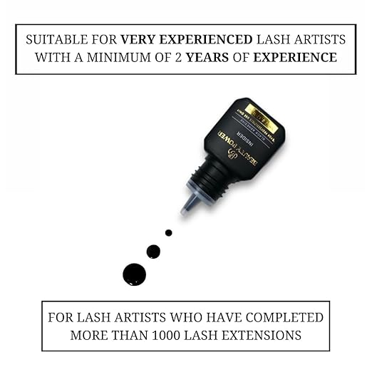 Eyelash Extension Adhesive Glue Insider - Beauty Power - Ultra-Fast 0.3 Second Drying Time - 10 Weeks Retention - Professional-Grade, Black, 0.17fl.oz / 5ml (Black Finish Ultra Fast)