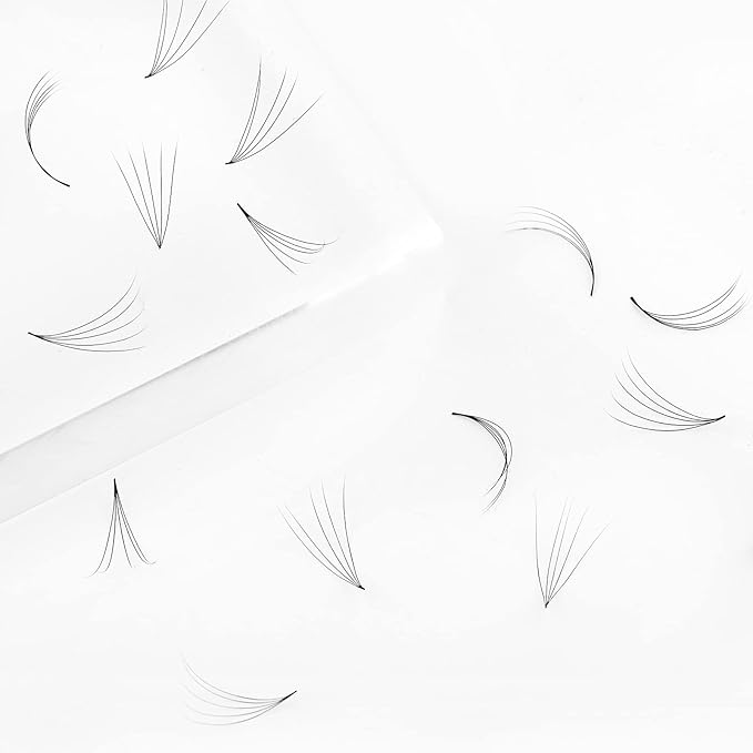 Eyelash Extension 1000pcs Mix Premade Fans Eyelash Extensions D Curl Promades Eyelash Volume Lash Extensions Loose Fans Pre Made Volume Lashes Pointed Base (5D-0.07D, 15-20mm)