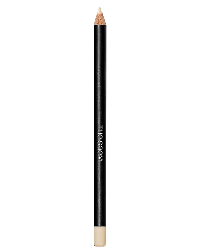 THESAEM Cover Perfection Ideal Concealer Pencil 0.04oz - 0.5 Ice Beige for Neutral Light Skin Tones 17-19 - Slim Multi-Use Pencil for Blemishes, Dark Circles & Touch-Up - Korean Makeup Concealer Stick