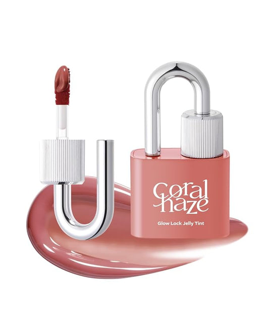 Glow Lock Jelly Tint 112 Nutty, Hydrating Water Glow Lip Stain, Non-Sticky Juicy Gloss, Long Lasting Glass Shine & Dewy Finish, Lightweight Moisturizing Lip Care, Korean Makeup