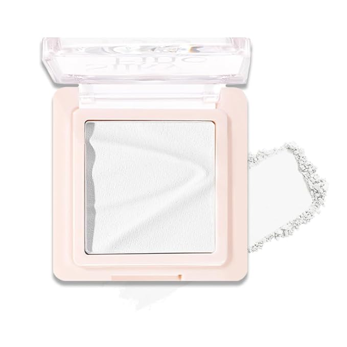 Contour & Highlighter Palette - Nude Pink Beige White Clear Natural Brightening, Non-Cakey Satin Finish for Flawless Sculpting (03# Clear White)