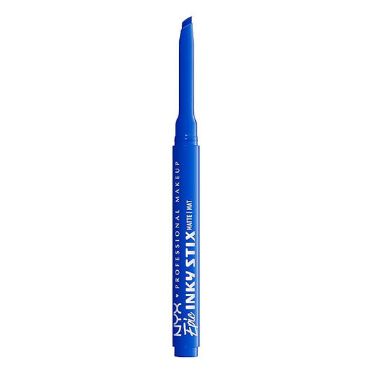 NYX PROFESSIONAL MAKEUP Epic Inky Stix Eyeliner, Mechanical Cream Gel Eyeliner, Waterproof Formula With Up To 24HR Wear - 06 Cobalt Click (Matte Intense Blue)