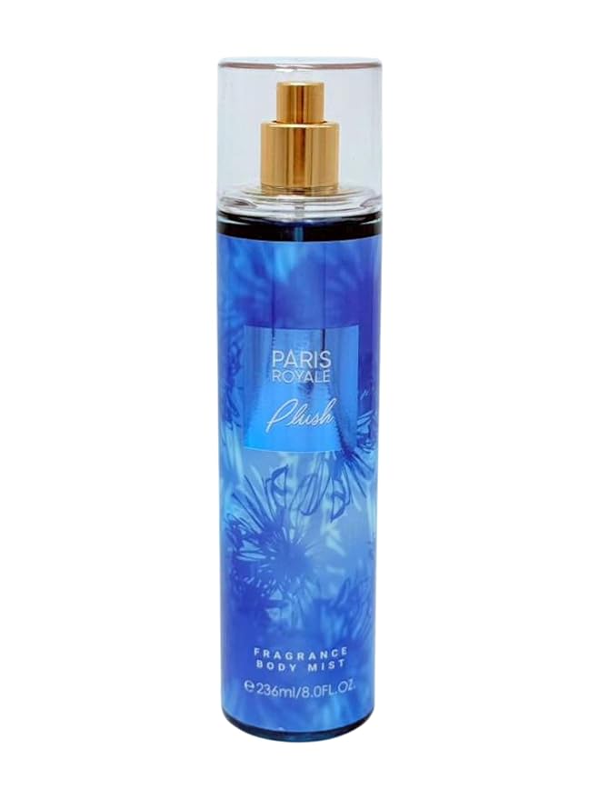 Paris Royal Plush Body Mist for Women, 8 Fl Oz - Luxurious Creamy & Warm Gourmand Scent - Rich & Comforting Body Spray (Plush)