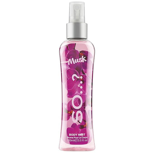 Musk Body Mist by So…? - Woody Scent - Perfume for Women with Bergamot, Toffee, Vanilla Notes - Gifts Body Spray for Women - 3.5 oz