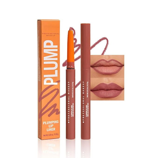 Matte Lip Liner Pencil for Shaping Lips, Retractable Creamy Brown Crayon LipLiner Pencil, Long Lasting Waterproof Lipstick Lip Liner Makeup, Vegan Beauty 02#