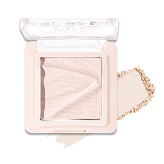 Contour & Highlighter Palette - Nude Pink Beige White Clear Natural Brightening, Non-Cakey Satin Finish for Flawless Sculpting (02# Nude Pink)