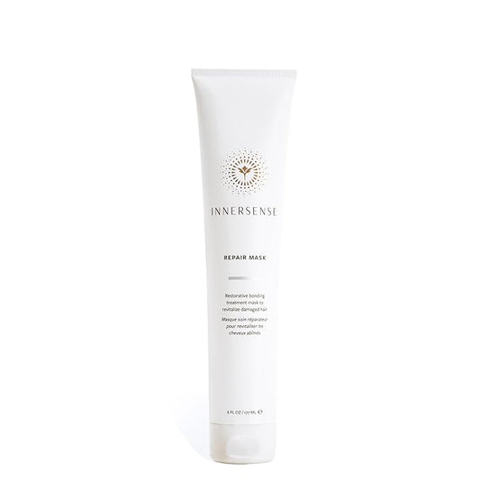 INNERSENSE Organic Beauty - Repair Hair Mask | Strengthen, Fortify, Smooth | Non-Toxic, Cruelty-Free, Clean Haircare (6 fl oz | 177 mL)