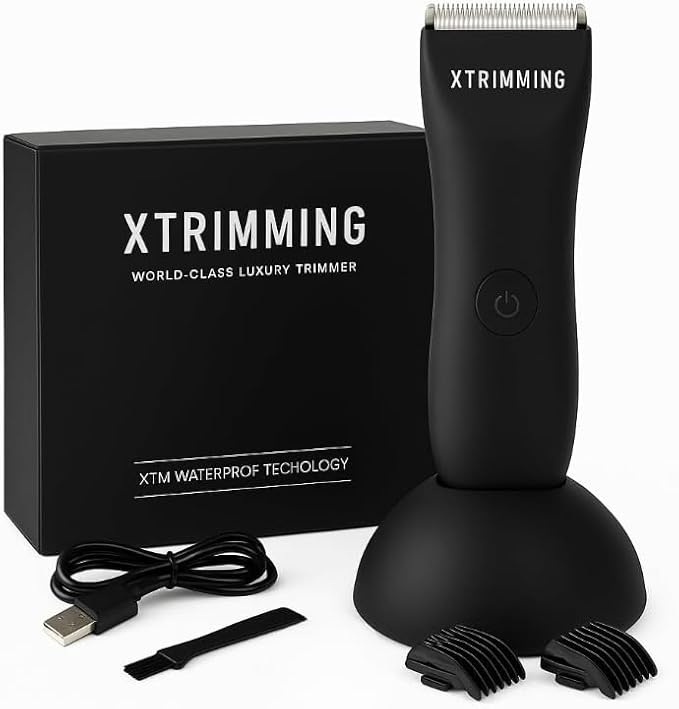 geegvv Body Hair Trimmer for Men, Body Shavers for Men, Mens Body Shaver, Mens Body Trimmer, Body and Balls Shaver, Personal Groomer for Men, Mens Shavers for Private Area