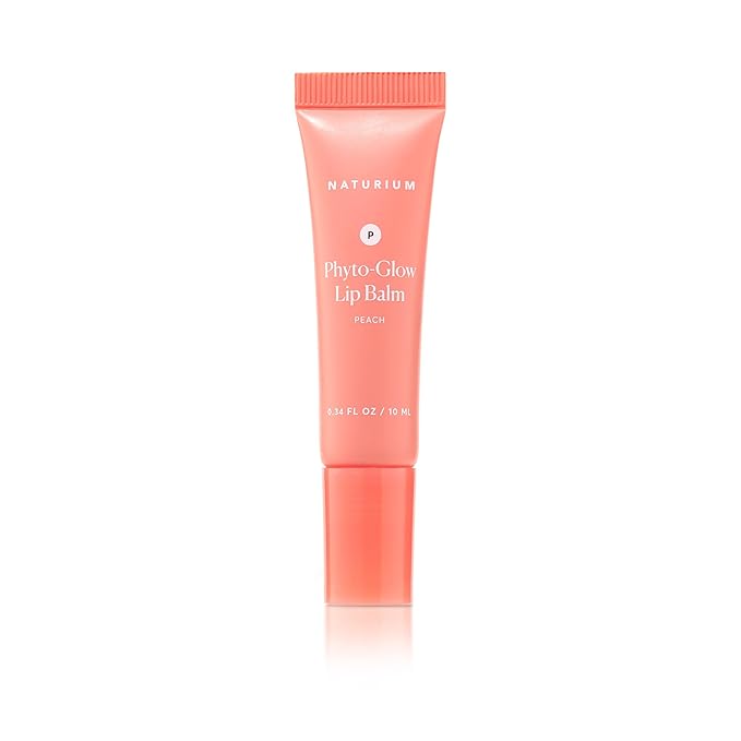 Naturium Phyto-Glow Lip Balm 0.34 oz Peach