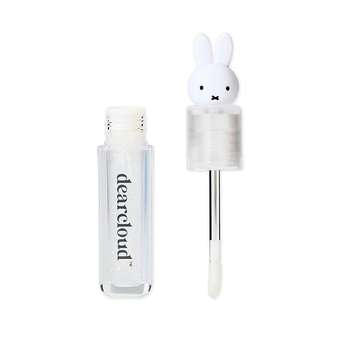 dearcloud Miffy Lip Serum Jelly - Darling Friend Tinted Gloss for Hydration & Shine (Darling Friend)