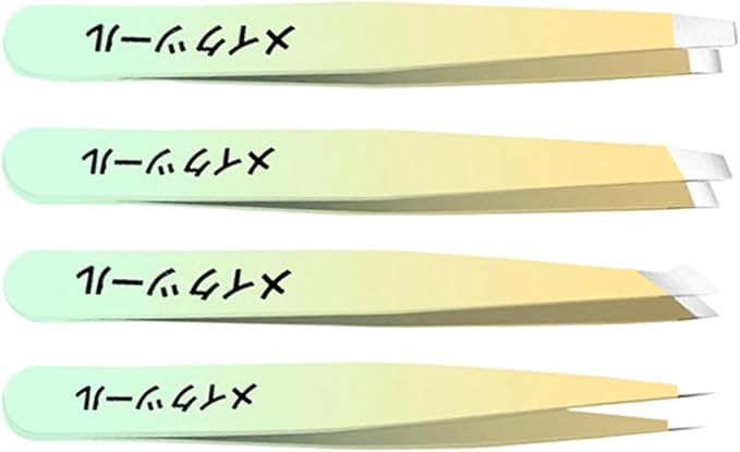 Tweezer Set Professional Stainless Steel Tweezers For Eyebrow Precisions For Facials Hair Splinters Ingrown Hair Removal Eyebrow Tweezers