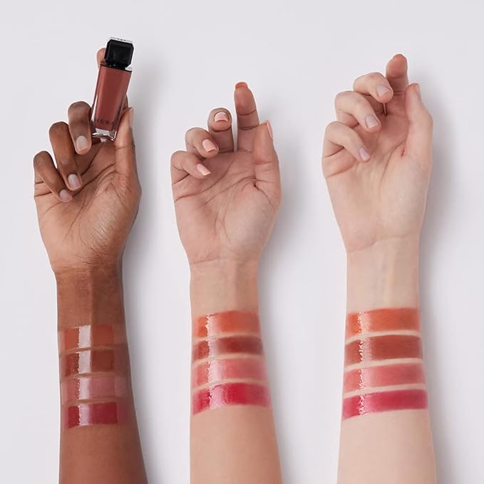 HERA Sensual Nude Lip Gloss #422 LINGERIE [Featured on JUST MAKEUP] | Volumizing Sheer & Glossy Finish, Non-sticky, Moisturizing and Hydrating, Korean Makeup, 0.17 oz. (5g)