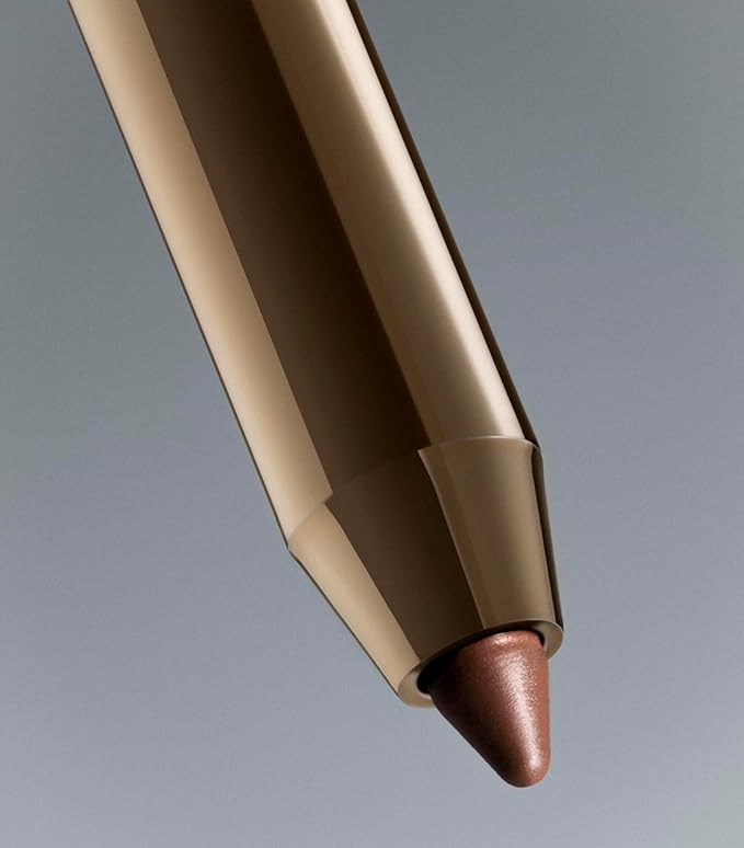 MAKE Beauty Continuum Lip Liner – Long Lasting Creamy Liner with Velvet Matte Finish – Includes Built-In Sharpener and Blending Brush – Highly Pigmented Warm Caramel Nude Lip Color – Shade, Elemental