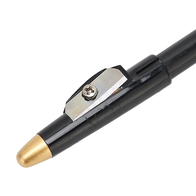 Beard Pencil Filler - Professional Beard Care Kit with Shaping Tool for Styling and Liner (Black)