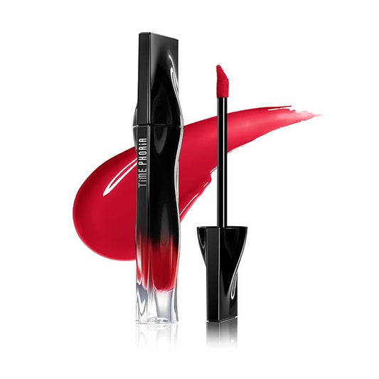 Stellar Dust Lip Stain 16 Ares, Transfer-Proof &Smudge-Proof Lip Gloss, Classic Red Tinted Glossy Finish, High-Pigment Vibrant Color, Hydrating Lightweight Long-Lasting Lip Makeup for Women