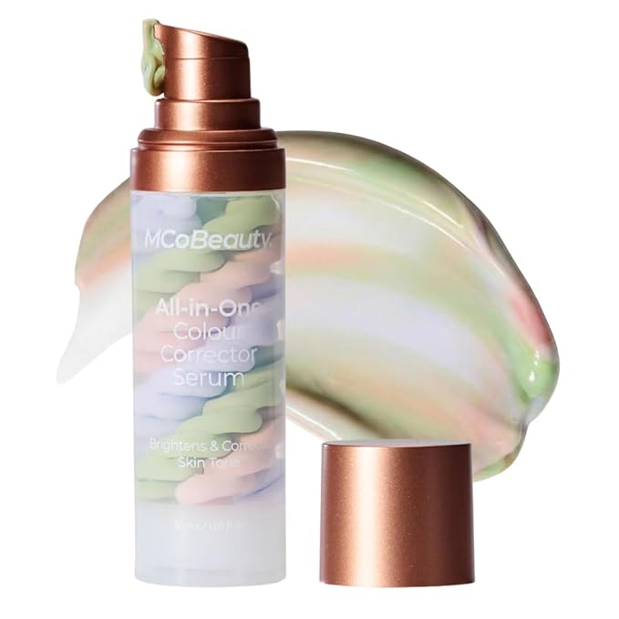 MCoBeauty - All-In-One Color Correcting Primer Makeup - Gel like Textured Serum with Niacinamide and Triple Pigment Blend - Face Make-up, Beauty Products - 30ml