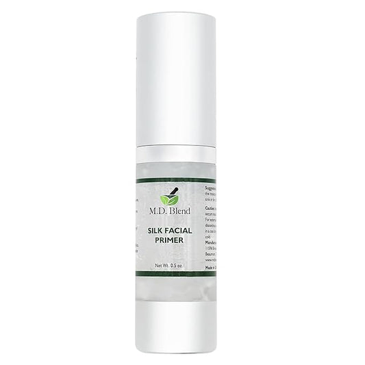 Professional Facial Primer. Hydrating, Pore Minimizing Formula for Flawless Makeup Application. Smooth Face Primer, Suitable for Mature Skin. Wrinkle Filling, Blurring Effect